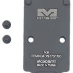 Meprolight USA 901141043 Optics Plate Shotgun Matte Black Aluminum Remington 870 RMR Footprint Mount 1 176867