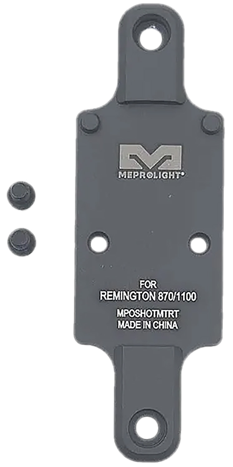 Meprolight USA 901141043 Optics Plate Shotgun Matte Black Aluminum Remington 870 RMR Footprint Mount 3 Meprolight USA 901141043 Optics Plate Shotgun Matte Black Aluminum Remington 870 RMR Footprint Mount