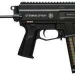 Grand Power 197892004855 SP10A3 Stribog 10mm Auto 20+1 8" Black Threaded Barrel, Black Aluminum Picatinny Rail Receiver, Black Polymer PDW Tailhook Brace, Black Polymer Grip, Thread Protector 2 177449