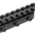 Leapers MNTPMTOWLA Picatinny Adapter Mount Matte Black Anodized Aluminum Dovetail Mount 2 178052