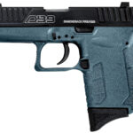 Diamondback DB0200P251 DB9 Gen4 Jesse James Micro-Compact Frame 9mm Luger 6+1 3.10" Black Nitride Stainless Steel Barrel & Serrated Slide, Civil Defense Blue Cerakote Polymer Frame w/Beavertail 2 178242