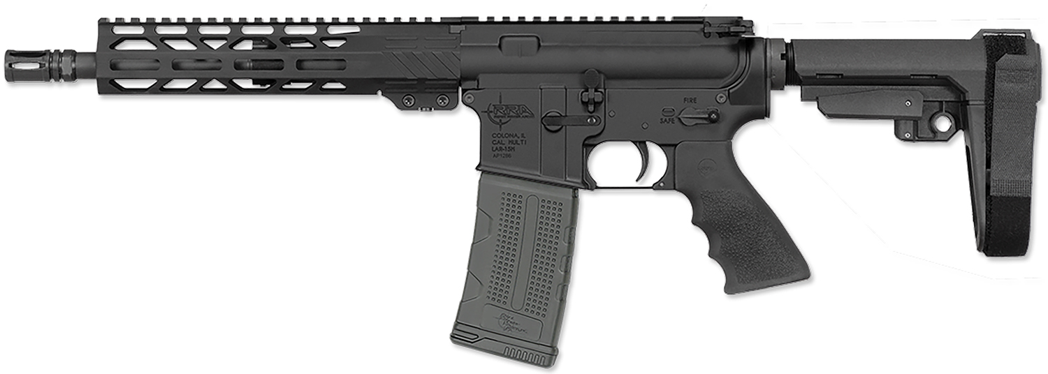 Rock River Arms BLK2142 LAR-15M RRAGE 300 AAC Blackout 30+1 10.50" Black Threaded Barrel, M-LOK Handguard, Black Aluminum Picatinny Rail Receiver, Black Polymer SB Tactical SBA3 Brace, Black A2 Grip 3 Rock River Arms BLK2142 LAR-15M RRAGE 300 AAC Blackout 30+1 10.50" Black Threaded Barrel, M-LOK Handguard, Black Aluminum Picatinny Rail Receiver, Black Polymer SB Tactical SBA3 Brace, Black A2 Grip