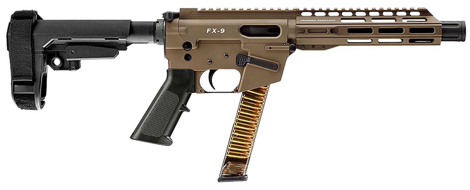 FREEDOM ORDNANCE FX9P8S-FDE FX9P 9mm Luger 31+1 8" Flat Dark Earth 3 FREEDOM ORDNANCE FX9P8S-FDE FX9P 9mm Luger 31+1 8" Flat Dark Earth