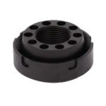 SilencerCo AC4741 Charlie Direct Thread Mount Fits 11/16"x24 Stainless Steel Oxide Black 1 180499