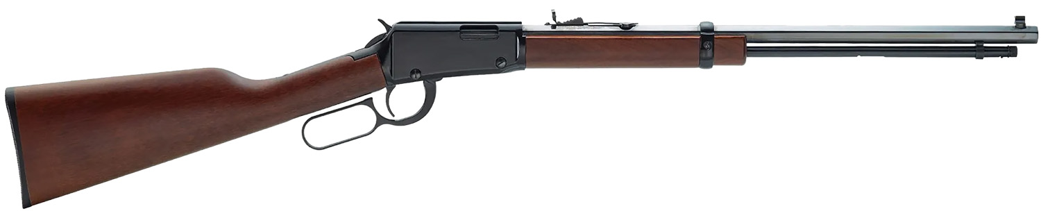Henry H001TM Lever Frontier 22 WMR Caliber with 12+1 Capacity, 20" Octagon Barrel, Black Metal Finish & American Walnut Stock Right Hand (Full Size) 3 Henry H001TM Lever Frontier 22 WMR Caliber with 12+1 Capacity, 20" Octagon Barrel, Black Metal Finish & American Walnut Stock Right Hand (Full Size)
