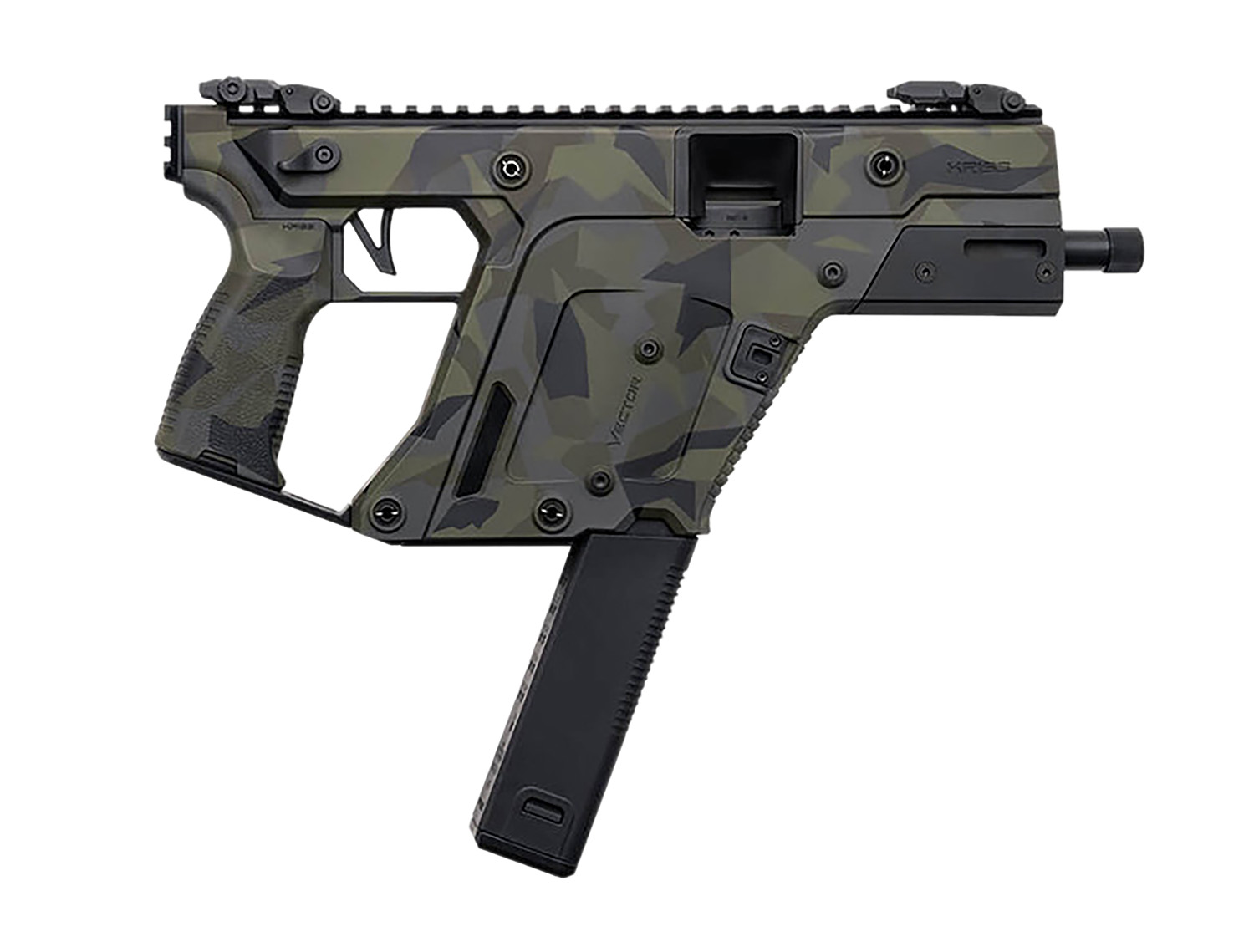 Kriss USA KV103PWD00 Vector SDP Gen3 10mm Auto 33+1 5.50" Black Nitride Threaded Barrel, M-LOK Handguard, Picatinny Rail Receiver & Rear, Black Polymer Grip, Ambidextrous, Glock Mag Compatible 3 Kriss USA KV103PWD00 Vector SDP Gen3 10mm Auto 33+1 5.50" Black Nitride Threaded Barrel, M-LOK Handguard, Picatinny Rail Receiver & Rear, Black Polymer Grip, Ambidextrous, Glock Mag Compatible