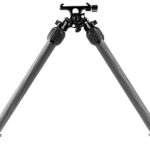 Mdt Sporting Goods Inc 114703BLK Mountain Bipod 2.70-15.80" High Black Carbon Fiber/Aluminum 2 181584
