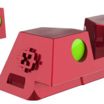 Cross Armory CRGSS-RD Standard 3 Point Fiber Sight Green Red Frame Fits Glock 2 181719