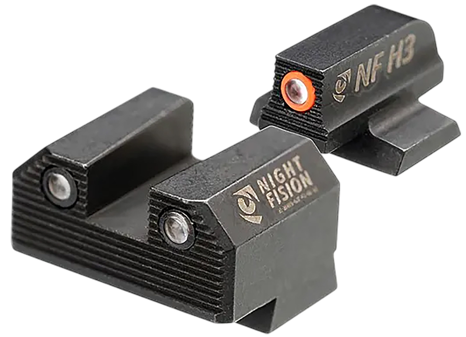 Night Fision CNK029187250OGZG Mete SF Stealth Orange Tritium Rear Black Frame Fits Canik 3 Night Fision CNK029187250OGZG Mete SF Stealth Orange Tritium Rear Black Frame Fits Canik
