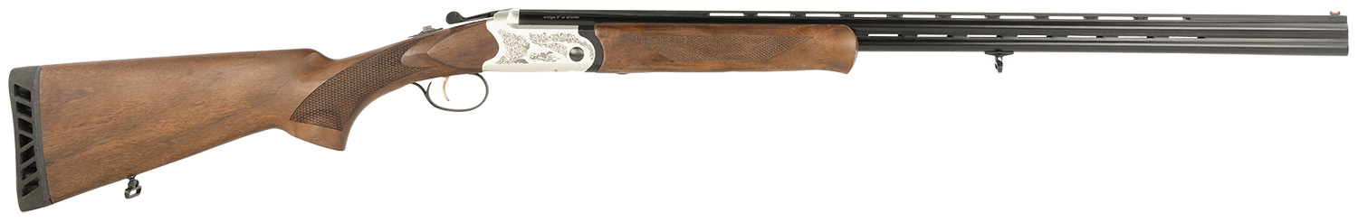 Silver Eagle Arms LS36 Light Super 410 Gauge 3" 2rd 20" Over/Under Vent Rib Barrel, Engraved Steel Receiver, Fixed Turkish Walnut Stock 3 Silver Eagle Arms LS36 Light Super 410 Gauge 3" 2rd 20" Over/Under Vent Rib Barrel, Engraved Steel Receiver, Fixed Turkish Walnut Stock