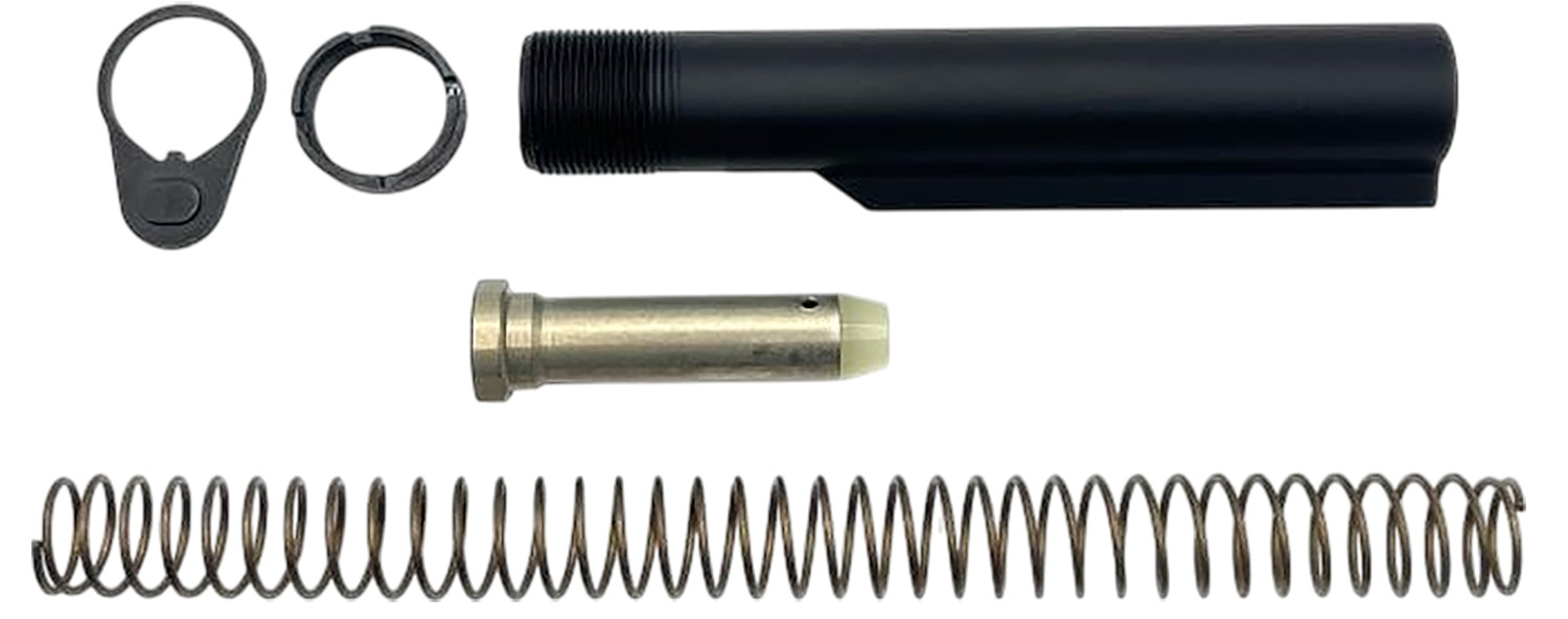 LBE Unlimited H3BUFKT Buffer Tube Kit Black AR-Style 3 LBE Unlimited H3BUFKT Buffer Tube Kit Black AR-Style