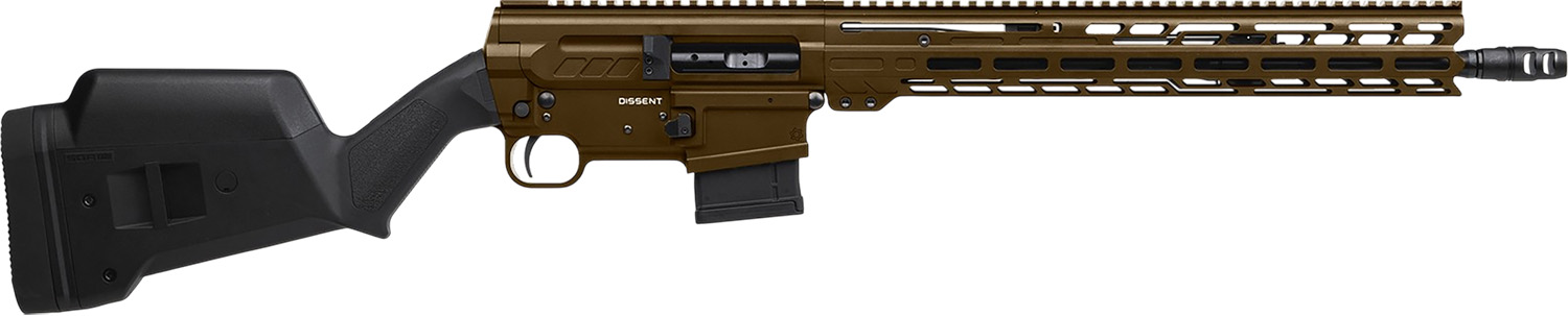 CMMG 55A520BMB Dissent BR4 5.56x45mm 10+1 16.10" Black Nitride Threaded Barrel, Midnight Bronze Cerakote Aluminum Receiver w/Picatinny Rail, M-LOK Handguard, Magpul Fixed Black Polymer Stock 3 CMMG 55A520BMB Dissent BR4 5.56x45mm 10+1 16.10" Black Nitride Threaded Barrel, Midnight Bronze Cerakote Aluminum Receiver w/Picatinny Rail, M-LOK Handguard, Magpul Fixed Black Polymer Stock