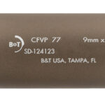 B&T Firearms SD-124123-US-JET-FDE DT Jet Mini Wipe Suppressor 9mm Coyote Tan 13.5x1 LH 1 185149