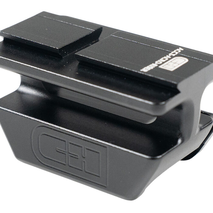 C&H Precision RISERACROXL   Picatinny Mount Black Steel Compatible w/ Aimpoint ACRO