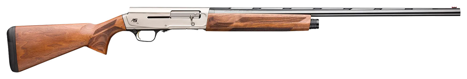 Browning 0119035005 A5 Upland Sweet Sixteen 16 Gauge Semi-Auto 2.75" 4- 2.75" Shells 26" Gloss Blued Vent Rib Barrel, Brushed Nickel Aluminum Alloy Receiver, Fixed Turkish Walnut Stock 3 Browning 0119035005 A5 Upland Sweet Sixteen 16 Gauge Semi-Auto 2.75" 4- 2.75" Shells 26" Gloss Blued Vent Rib Barrel, Brushed Nickel Aluminum Alloy Receiver, Fixed Turkish Walnut Stock