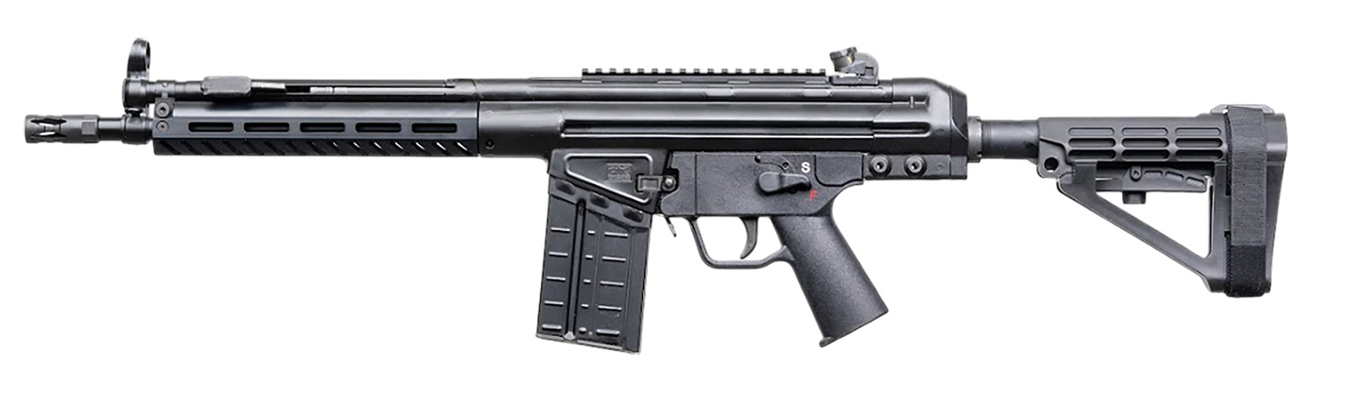 PTR K3PBR3080101 K3P BR 7.62x51mm/308 Win 20+1 12.50" Black Threaded Barrel, Black Powdercoat Aluminum Receiver w/Picatinny Rail, M-LOK Handguard, Black Polymer SBA4 Brace, Black Polymer Grip 3 PTR K3PBR3080101 K3P BR 7.62x51mm/308 Win 20+1 12.50" Black Threaded Barrel, Black Powdercoat Aluminum Receiver w/Picatinny Rail, M-LOK Handguard, Black Polymer SBA4 Brace, Black Polymer Grip