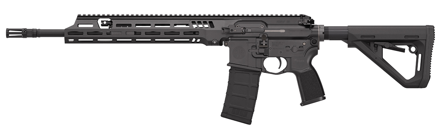 Sig Sauer R516G3556N16B 516 G3 Mohawk 5.56 NATO 30+1 16" Black FNC Barrel, Black Anodized Alloy Receiver w/Picatinny Rail, M-LOK Handguard, Black Polymer Stock, Textured Grip, Ambidextrous 3 Sig Sauer R516G3556N16B 516 G3 Mohawk 5.56 NATO 30+1 16" Black FNC Barrel, Black Anodized Alloy Receiver w/Picatinny Rail, M-LOK Handguard, Black Polymer Stock, Textured Grip, Ambidextrous