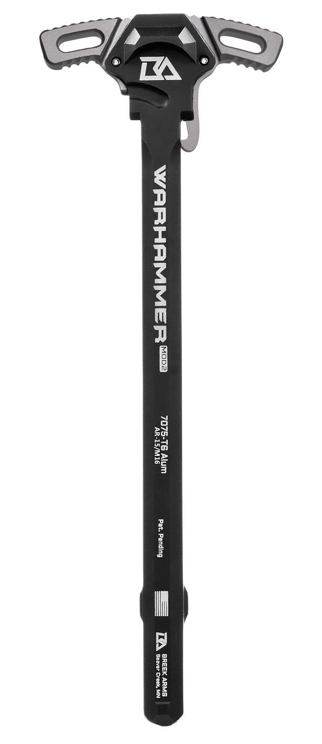 Breek Arms BRK555MGRAY Warhammer Mod2 Mil Spec AR15/M16 Rifles Gray 7075-T6 Aluminum Ambidextrous 3 Breek Arms BRK555MGRAY Warhammer Mod2 Mil Spec AR15/M16 Rifles Gray 7075-T6 Aluminum Ambidextrous