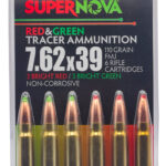 Supernova PMSN762MP Green/Red Tracer 7.62x39mm 110gr Full Metal Jacket 6 Per Box/60 Case 1 188529