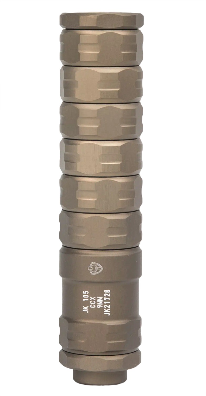 Jk Armament JK105CCX9FDE CCX 9mm Luger 1.05" Flat Dark Earth 1/2"x28 3 Jk Armament JK105CCX9FDE CCX 9mm Luger 1.05" Flat Dark Earth 1/2"x28