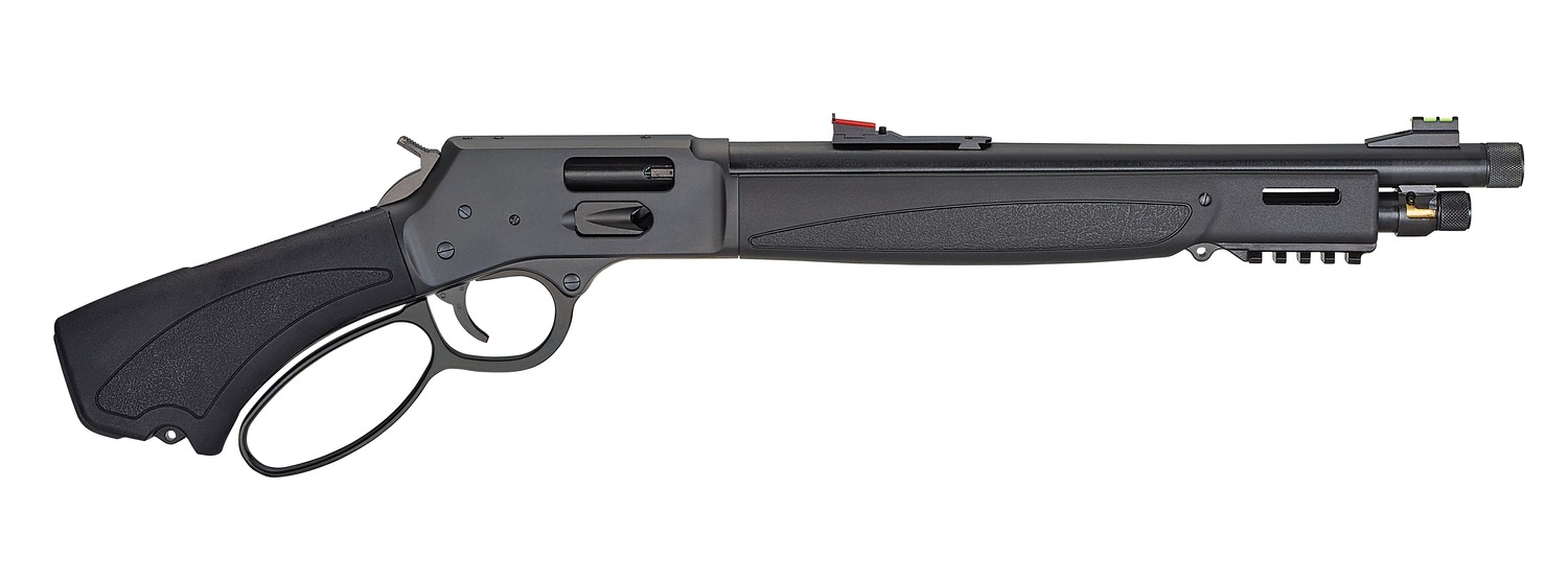 Henry H012GBLX44 Bear's Leg 44 Special/44 Mag 4+1 13.80" Blued Threaded Barrel, Blue Steel Drilled & Tapped Receiver, Black Synthetic Fixed w/Pistol Grip Stock 3 Henry H012GBLX44 Bear's Leg 44 Special/44 Mag 4+1 13.80" Blued Threaded Barrel, Blue Steel Drilled & Tapped Receiver, Black Synthetic Fixed w/Pistol Grip Stock