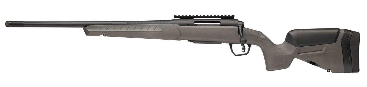 Savage Arms 32437 110 Trailblazer 400 Legend 4+1 20" Fluted Barrel, Flat Dark Gray Adj LOP Synthetic Stock, Left Hand
