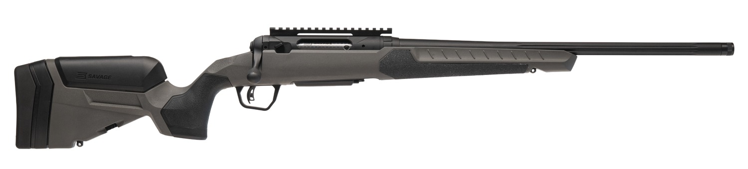 Savage Arms 32541 110 Core Hunter 25-06 Rem 4+1 20" Fluted Barrel, Flat Dark Gray AccuStock w/AccuFit V2 Synthetic Stock, Right Hand 3 Savage Arms 32541 110 Core Hunter 25-06 Rem 4+1 20" Fluted Barrel, Flat Dark Gray AccuStock w/AccuFit V2 Synthetic Stock, Right Hand