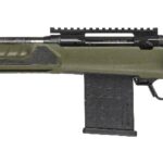 Savage Arms 32946 110 UltraLite Predator 300 Blackout 10+1 16.50" Carbon Fiber Barrel, Arca Rail Forend, Hunter Green AccuStock w/AccuFit V2 Synthetic Stock, Left Hand 1 189796