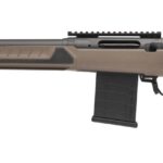 Savage Arms 32691 110 Core Tactical Full Size 300 AAC Blackout 10+1 16.50" Medium Heavy Fluted Barrel, Arca Rail Forend, Coyote Tan AccuStock w/AccuFit V2 Synthetic Stock, Left Hand 2 189821