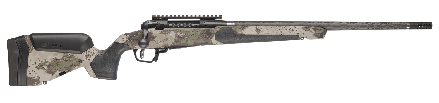 Savage Arms 32714 110 UltraLite Pro Full Size 300 WSM 3+1 20" Carbon Fiber Barrel, Savage Woodland Camo Accufit V2 Synthetic Stock, Right Hand 3 Savage Arms 32714 110 UltraLite Pro Full Size 300 WSM 3+1 20" Carbon Fiber Barrel, Savage Woodland Camo Accufit V2 Synthetic Stock, Right Hand