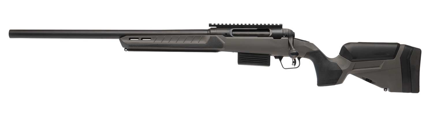 Savage Arms 32804 220 Harvester Full Size 20 Gauge Bolt 2rd 22" Slug Barrel, AccuStock w/AccuFit V2 Flat Dark Gray Synthetic Stock, Left Hand 3 Savage Arms 32804 220 Harvester Full Size 20 Gauge Bolt 2rd 22" Slug Barrel, AccuStock w/AccuFit V2 Flat Dark Gray Synthetic Stock, Left Hand