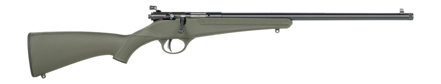 Savage Arms Rascal F-SR 22 LR 1rd 16.13" Matte Black Single Shot Threaded Barrel, Green Synthetic Stock, Right Hand 3 Savage Arms Rascal F-SR 22 LR 1rd 16.13" Matte Black Single Shot Threaded Barrel, Green Synthetic Stock, Right Hand