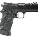 Kimber Mfg, Inc 3500073 2K11 Pro Compact 9mm Luger 19+1 4.25" Black DLC Stainless Steel Compensated Barrel & Lightening Cut/Optic Ready/Serrated Slide, Black Stainless Steel Frame w/Beavertail & Picat 1 190174