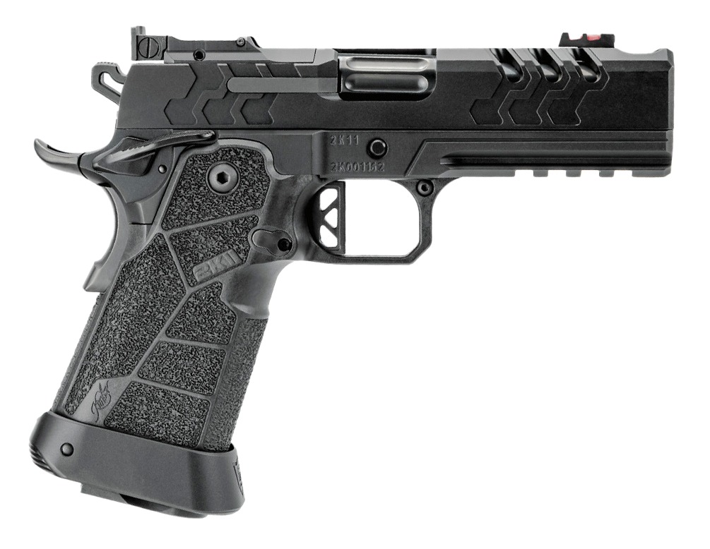 Kimber Mfg, Inc 3500073 2K11 Pro Compact 9mm Luger 19+1 4.25" Black DLC Stainless Steel Compensated Barrel & Lightening Cut/Optic Ready/Serrated Slide, Black Stainless Steel Frame w/Beavertail & Picat 3 Kimber Mfg, Inc 3500073 2K11 Pro Compact 9mm Luger 19+1 4.25" Black DLC Stainless Steel Compensated Barrel & Lightening Cut/Optic Ready/Serrated Slide, Black Stainless Steel Frame w/Beavertail & Picat