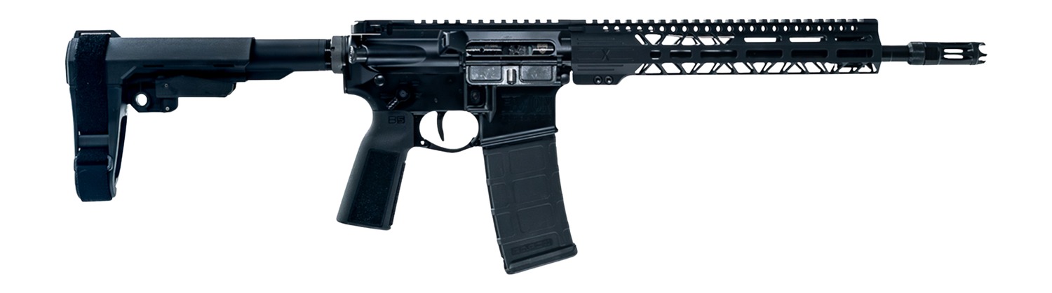 Faxon Firearms FXPRO6A125GA1075 Pro 6mm ARC 10+1 12.50" Black Nitride Match Grade Threaded Barrel, Black Aluminum Receiver w/Picatinny Rail, M-LOK Handguard, Black SB Tactical SBA3 Brace, Ergonomic G 3 Faxon Firearms FXPRO6A125GA1075 Pro 6mm ARC 10+1 12.50" Black Nitride Match Grade Threaded Barrel, Black Aluminum Receiver w/Picatinny Rail, M-LOK Handguard, Black SB Tactical SBA3 Brace, Ergonomic G