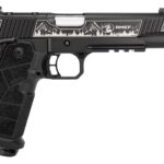 Kimber Mfg, Inc 3600305 DS Warrior Camp Guard Elite Full Size 10mm Auto 18+1 5" Matte Stainless Compensated Barrel, KimPro Black Stainless Steel Engraved Lightening Cut/Optic Ready/Serrated Slide, Bla 1 190465