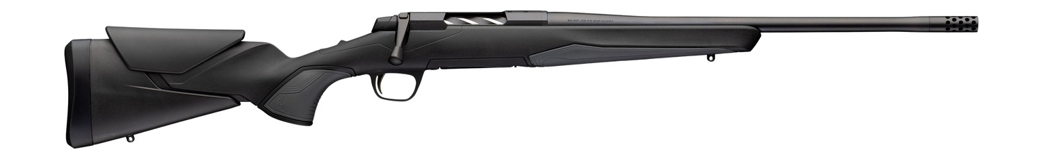 Browning 036131226 X-Bolt 2 Hunter SPR 30-06 Springfield 4+1 18" Matte Blued Threaded Barrel & Steel Drilled & Tapped Receiver, Matte Black Adj Vari-Tech Synthetic Stock, Right Hand