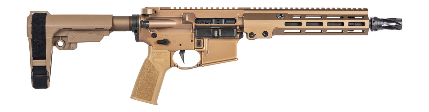 Geissele Automatics 08562S Super Duty MOD1 5.56 NATO No Magazine 10.30" Threaded Barrel, Desert Dirt Cerakote Aluminum Receiver w/Picatinny Rail, M-LOK Handguard, DD Polymer SB Tactical SBA3 Brace, Mi 3 Geissele Automatics 08562S Super Duty MOD1 5.56 NATO No Magazine 10.30" Threaded Barrel, Desert Dirt Cerakote Aluminum Receiver w/Picatinny Rail, M-LOK Handguard, DD Polymer SB Tactical SBA3 Brace, Mi