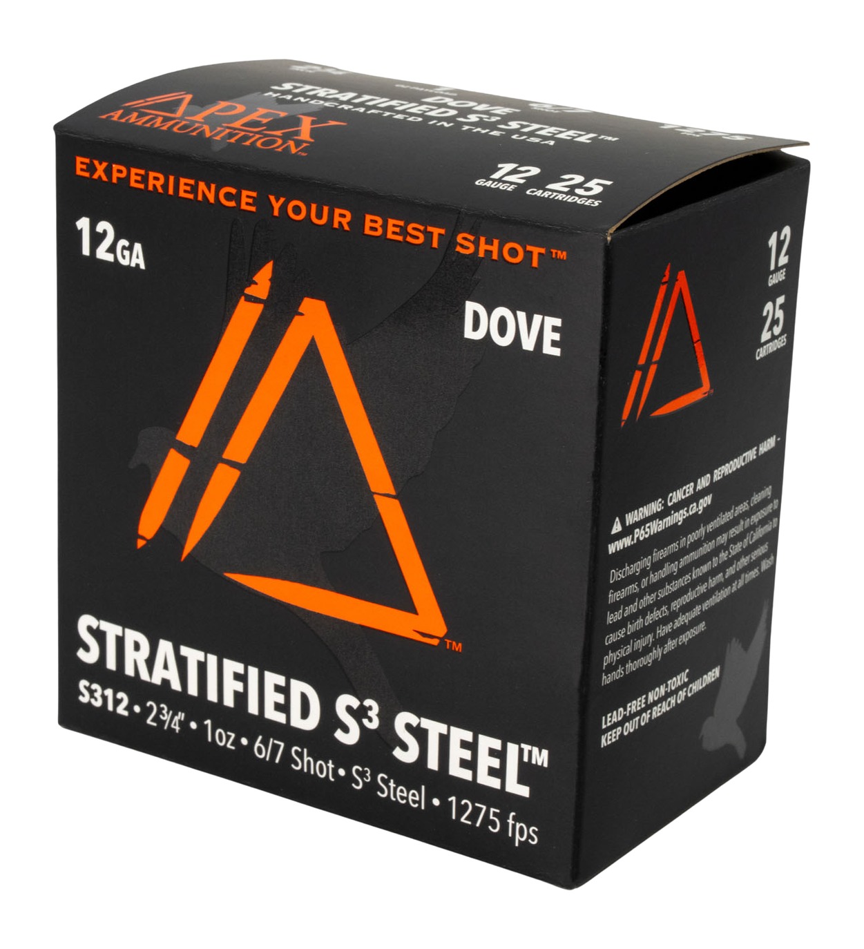 APEX AMMO ED12S-67 12G 2.75 1 6/7 25/10 3 APEX AMMO ED12S-67 12G 2.75 1 6/7 25/10