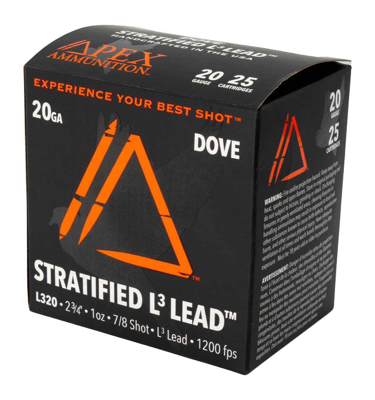 APEX AMMO ED20-78    20G 2.75 1              25/10