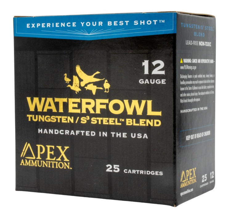 APEX AMMO WS3-38 12G 3 1-5/16 25/10 3 APEX AMMO WS3-38 12G 3 1-5/16 25/10