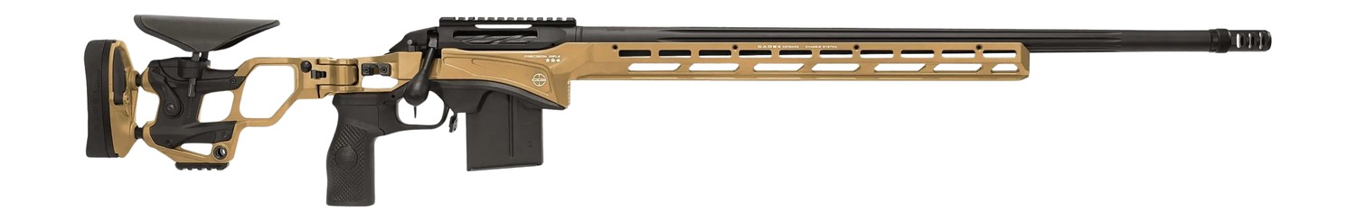 Cadex Inc CDXSSPRO6526CP20I2B1N CDX-SS Seven S.T.A.R.S. Pro 6.5 Creedmoor 10+1 26" Black DLC Fluted Threaded Barrel, Hybrid Tan Cerakote Receiver, ARCA Rail, M-LOK Handguard, Hybrid Tan Adjustable Fo 3 Cadex Inc CDXSSPRO6526CP20I2B1N CDX-SS Seven S.T.A.R.S. Pro 6.5 Creedmoor 10+1 26" Black DLC Fluted Threaded Barrel, Hybrid Tan Cerakote Receiver, ARCA Rail, M-LOK Handguard, Hybrid Tan Adjustable Fo