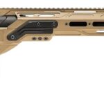 Cadex Inc CDXMCKRKN6524BR20I2B1N CDX-MC Kraken 6.5 Creedmoor 10+1 24" Black DLC Match Grade Threaded Barrel, Hybrid Tan Receiver w/Picatinny Rail, M-LOK Handguard, Hybrid Tan Adjustable Folding Buttst 2 194439