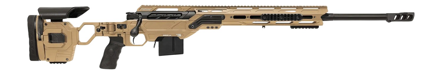 Cadex Inc CDXMCKRKN6524BR20I2B1N CDX-MC Kraken 6.5 Creedmoor 10+1 24" Black DLC Match Grade Threaded Barrel, Hybrid Tan Receiver w/Picatinny Rail, M-LOK Handguard, Hybrid Tan Adjustable Folding Buttst 3 Cadex Inc CDXMCKRKN6524BR20I2B1N CDX-MC Kraken 6.5 Creedmoor 10+1 24" Black DLC Match Grade Threaded Barrel, Hybrid Tan Receiver w/Picatinny Rail, M-LOK Handguard, Hybrid Tan Adjustable Folding Buttst