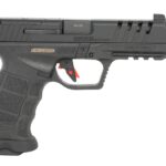 Sarsilmaz SAR9SOCOMBL10 SAR9 SOCOM Full Size 9mm Luger 10+1 5.10" Black Threaded Barrel, Black Steel Optic Cut/Serrated Slide, Black Polymer Frame w/Picatinny Rail, Interchangeable Backstrap Grip, RMS 2 194644