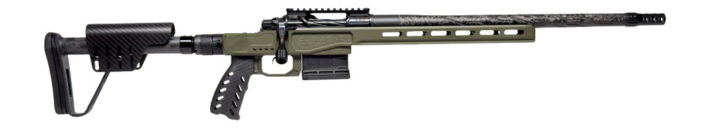 Horizon Firearms HRF-VED-65CM-22R Venatic DM 6.5 Creedmoor 22 SOCOM Black Proof Research CF Threaded Barrel, SOCOM Black Receiver w/Picatinny Rail, ARCA Rail, OD Green Cerakote XLR Element 4.0 Stock, 3 Horizon Firearms HRF-VED-65CM-22R Venatic DM 6.5 Creedmoor 22 SOCOM Black Proof Research CF Threaded Barrel, SOCOM Black Receiver w/Picatinny Rail, ARCA Rail, OD Green Cerakote XLR Element 4.0 Stock,