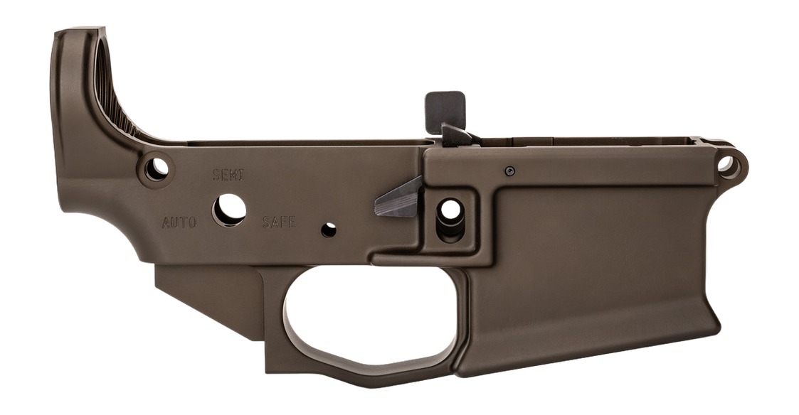 Griffin Armament MK2ALFDE MK2 Stripped Lower Receiver Aluminum Terra Brown Anodized 3 Griffin Armament MK2ALFDE MK2 Stripped Lower Receiver Aluminum Terra Brown Anodized
