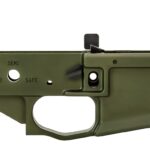 Griffin Armament MK2ALWHG MK2 Stripped Lower Receiver Aluminum Warhawk Green Anodized 1 195667