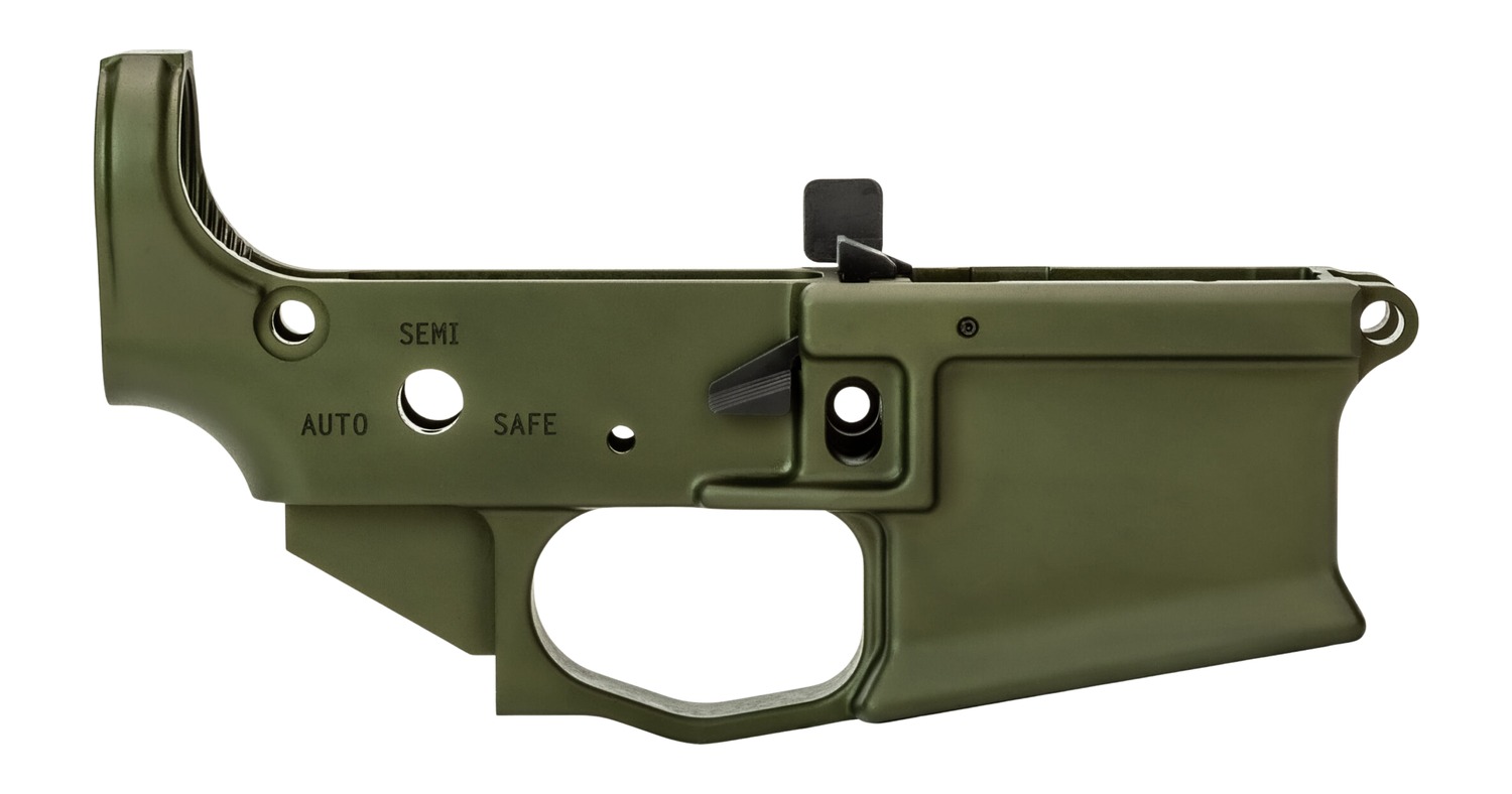 Griffin Armament MK2ALWHG MK2 Stripped Lower Receiver Aluminum Warhawk Green Anodized 3 Griffin Armament MK2ALWHG MK2 Stripped Lower Receiver Aluminum Warhawk Green Anodized