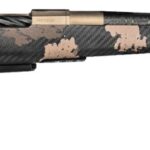 Fierce Firearms ROGSCMX22CM20BRS Carbon Mini Rogue XP 22 Creedmoor 3+1 20" Carbon Fiber Match Grade Barrel, Smoked Bronze Cerakote Steel Drilled & Tapped Receiver, Sonora Ambush Camo Adj Comb & BiPod 1 196004